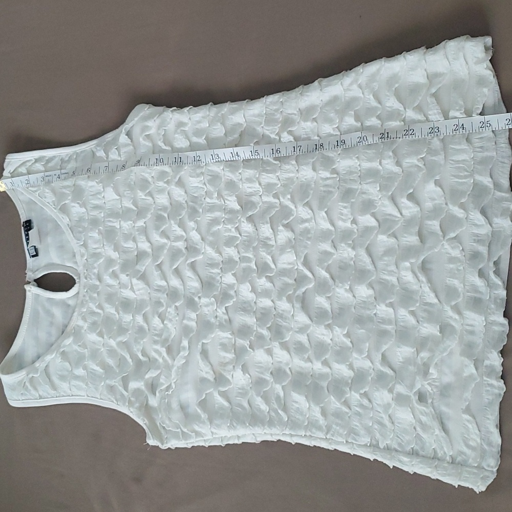 Carole Little Ruffle Tank - Picture 9 of 9